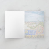 Unieke fotografische moderne kunst van Barcelona Kaart (Binnen)