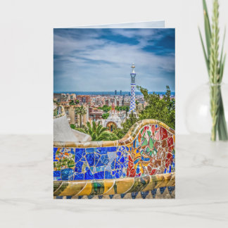 Unieke fotografische moderne kunst van Barcelona Kaart
