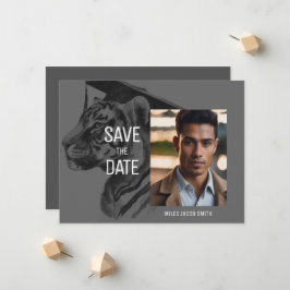 Unieke fotokaart voor aankondiging van Afstuderen