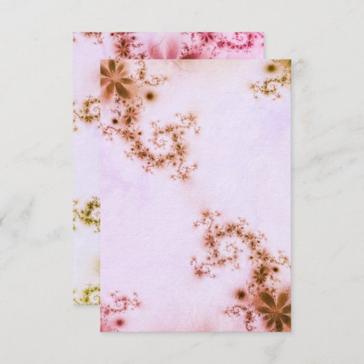 Unieke fractal Art (Voorkant / Achterkant)