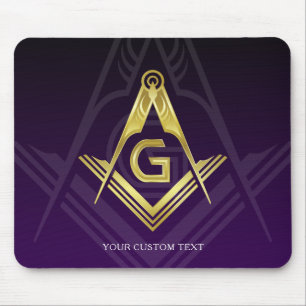 Unieke Freemason Cadeauideeën   Gepersonaliseerd M Muismat