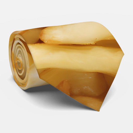 Unieke friet Stropdas (Opgerold)