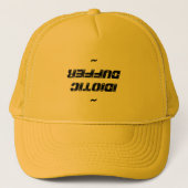 Unieke Funny Trucker Hat Pet (Voorkant)