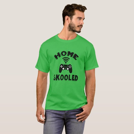 Unieke gaming ouder - Grappige thuis school gamer  T-shirt (Voorkant volledig)