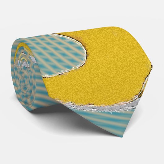 Unieke Gastro-enteroloog Stropdas Waterverf ARt (Opgerold)