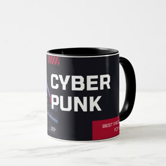 Unieke gedrukte mokken om je dag op te fleuren (Voorkant rechts)