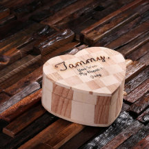 Unieke gegraveerde hartsvormende grote juwelendoos