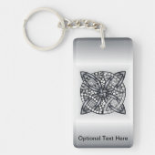 Unieke geïnspireerde Keltische knoop Sleutelhanger (Voorkant)