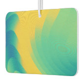 Unieke gele abstracte ontwerp luchtverfrisser (Links)