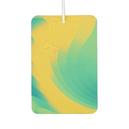 Unieke gele abstracte ontwerp luchtverfrisser