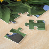 Unieke Gele Tulpen Legpuzzel (Zijkant)