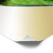 Unieke Geo Circular Forest Art Foto Afdruk (Hoek)