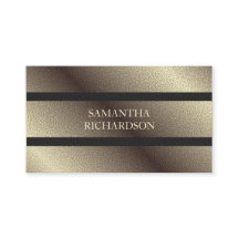 Unieke geometrische zwart en faux goud professiona