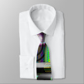 Unieke gepatterde kleurrijke Stropdas aanpassen (Gebonden)