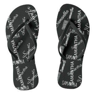 Unieke Gepersonaliseerd naam gepersonaliseerd Teenslippers
