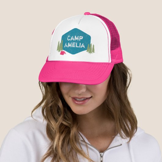 Unieke gepersonaliseerde campingnaam Verjaardagsfe Trucker Pet (In situ)