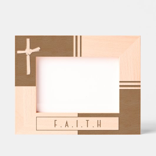 Unieke gepersonaliseerde Christelijke Palm Cross A Gegraveerde Lijstjes (Voorkant)