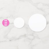 Unieke gepersonaliseerde confetti aangepast ontwer (Voorkanten)