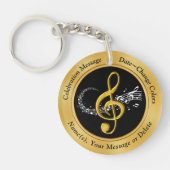 Unieke gepersonaliseerde, goedkope geschenken voor sleutelhanger (Voorkant)