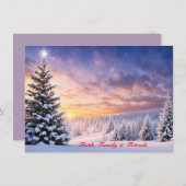 Unieke Gepersonaliseerde Kerst Kaarten Witte X-mas (Voorkant / Achterkant)