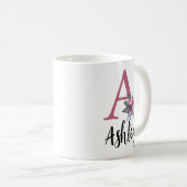 Unieke gepersonaliseerde mok | Aangepaste tekst en (Voorkant rechts)