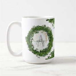Unieke gepersonaliseerde sleutelhanger met botanis koffiemok
