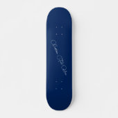 Unieke gepersonaliseerde tekst skateboard cadeau d (Voorkant)