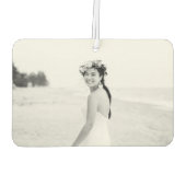 Unieke geschenken, Koppels Huwelijksfoto Custom Mo Luchtverfrisser (Achterkant)