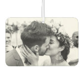 Unieke geschenken, Koppels Huwelijksfoto Custom Mo Luchtverfrisser (Voorkant)