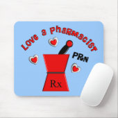 Unieke geschenken van de "Love A Pharmacist PRN" Muismat (Met muis)