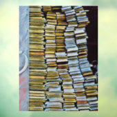 Unieke geschenken voor boekliefhebbers raamsticker (Vel 3)