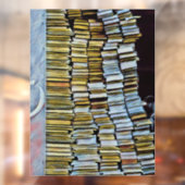 Unieke geschenken voor boekliefhebbers raamsticker (Vel 2)