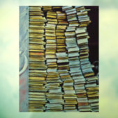 Unieke geschenken voor boekliefhebbers raamsticker (Vel 3)