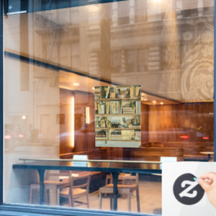 Unieke geschenken voor boekliefhebbers raamsticker