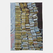 Unieke geschenken voor boekliefhebbers theedoek (Verticaal)