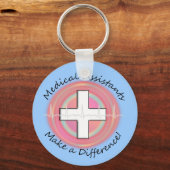 Unieke geschenken voor medisch assistent sleutelhanger (Voorkant)