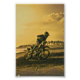 Unieke geschenken voor motorrijders foto afdruk