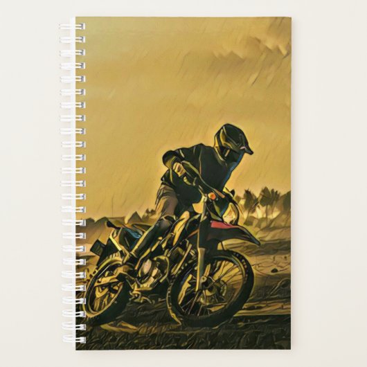 Unieke geschenken voor motorrijders planner (Voorkant)