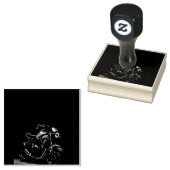 Unieke geschenken voor motorrijders rubberstempel (Gestempeld)