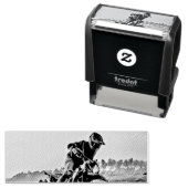 Unieke geschenken voor motorrijders  zelfinktende stempel (In situ)