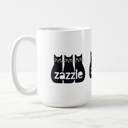 Unieke geschenken Zazzle Koffiemok (Links)