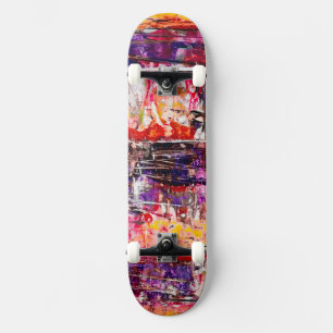 Unieke geschilderde kunst persoonlijk skateboard