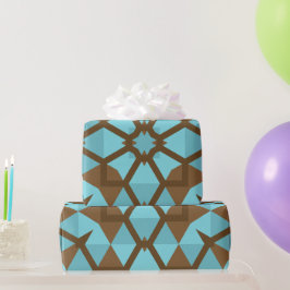 Unieke Gift Geometrische feestelijke vakantie Cadeaupapier