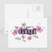 Unieke Gigi Briefkaart (Voorkant / Achterkant)