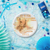 Unieke Giraffes Papieren Borden 7" Bordje (Feest)