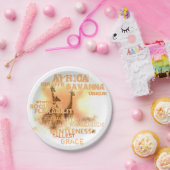 Unieke Giraffes Papieren Borden 7" Papieren Bordje (Feest)