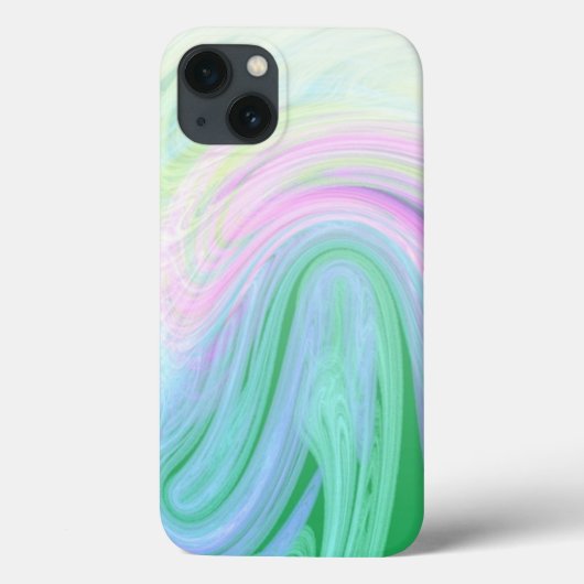 unieke girale muntroze lijnen ombre Case-Mate iPhone case (Achterkant)