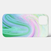 unieke girale muntroze lijnen ombre Case-Mate iPhone case (Achterkant (horizontaal))