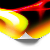 Unieke gloeiende neonpatronen. Bestel nu Perfect Poster (Hoek)