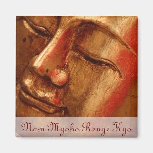 Unieke Golden Buddha Design Magneet (Voorkant)